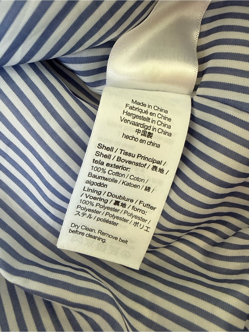 XS J. Crew Double-Breasted Trench Coat in Beige - Picture 10 of 16